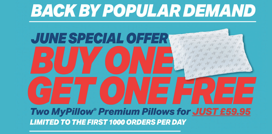 mypillow buy one get one free